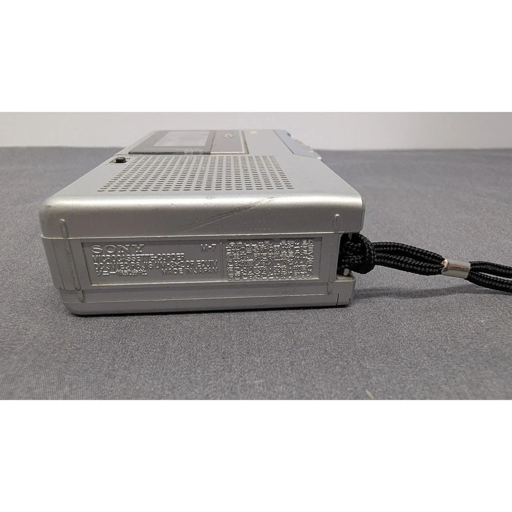 Sony Microcassette-Corder M-7 Portable Voice Recorder Vintage Handheld - Works